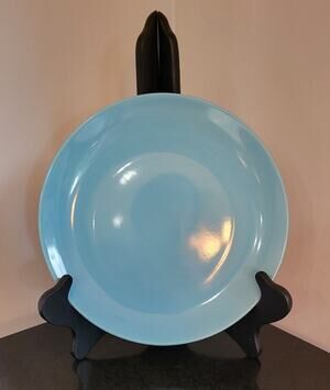 (Qty 1) Ikea Fargrik Turquoise Blue Salad Plate IKEA Of Sweden 21963